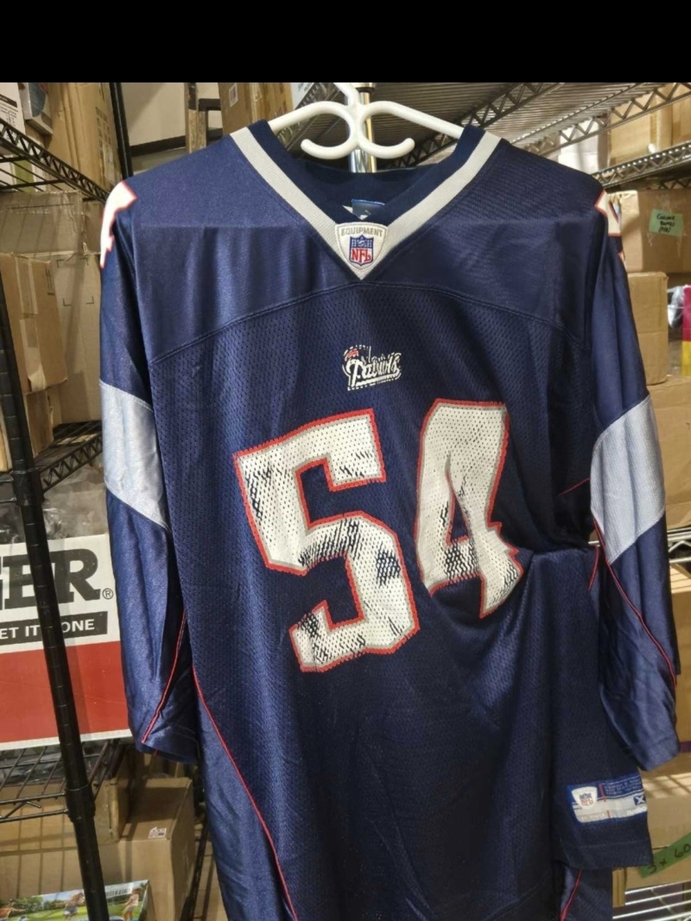 Reebok Tedy Bruschi New England Patriots 2XL